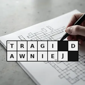 Hasło krzyżówkowe nosze - tragi (dawniej) – rozwiązanie, synonimy, podpowiedzi i definicje krzyżówkowe